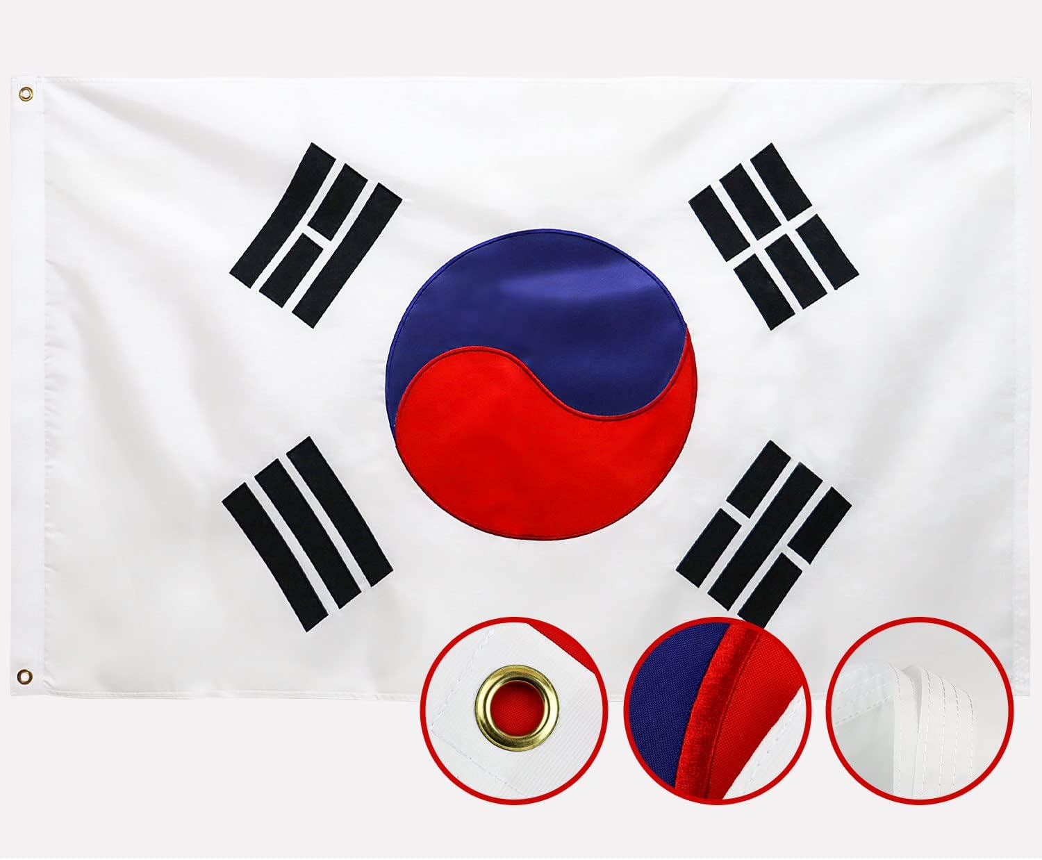五华韩国国旗 3x5ft